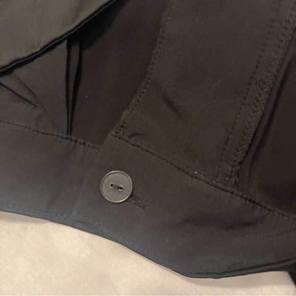 Bar III x Sofia Richie Black Satin High Waisted Wide-Leg Pants SZ 12 Dressy NWT - Picture 12 of 15